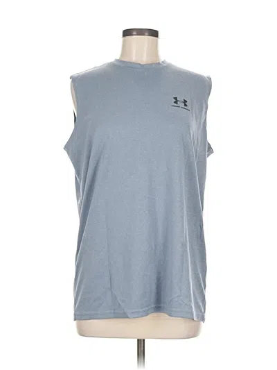 Pre-owned Under Armour Sleeveless T-shirt In Blue