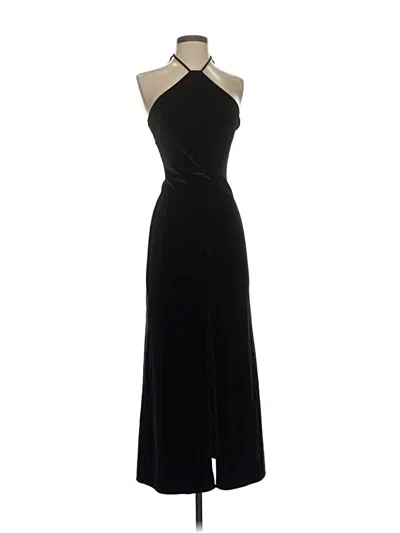 Pre-owned Reformation Cocktail Dress In Black