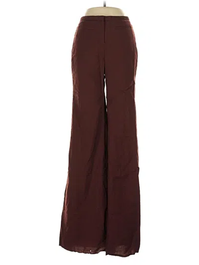 Pre-owned Body By Victoria Wool Pants In Brown