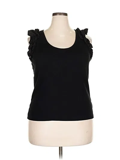 Pre-owned Old Navy Sleeveless Top Black Sweetheart Neckline Tops