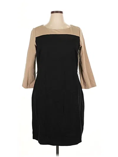 Pre-owned Talbots Casual Dress In Brown