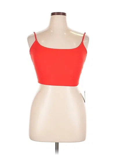 Lulus Tube Top Red Strapless Neckline Tops In Red