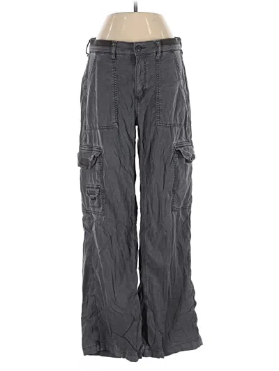 Pre-owned American Eagle Outfitters Cargo Pants In Gray