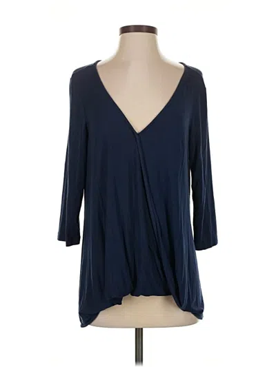 Pre-owned Amour Vert 3/4 Sleeve T-shirt In Blue