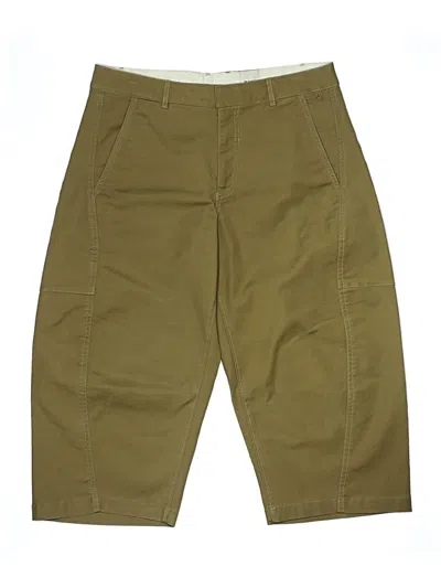 Pre-owned Maeve Khaki Shorts In Brown