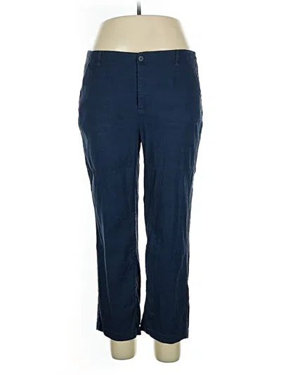 Pre-owned Nydj Casual Pants In Blue