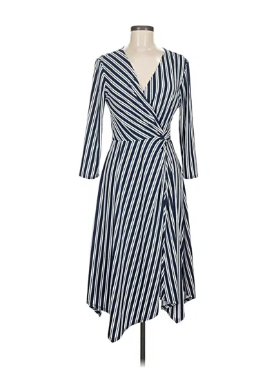 Pre-owned Harper Casual Dress In Blue