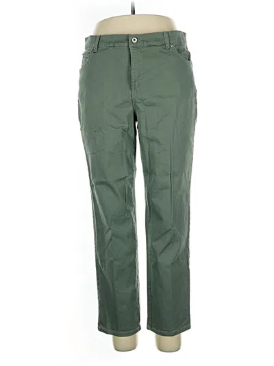 Pre-owned Gloria Vanderbilt Jeans In Green