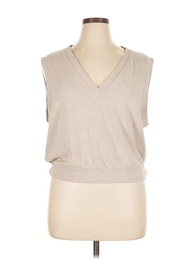 Pre-owned Donni Sweater Vest In Brown