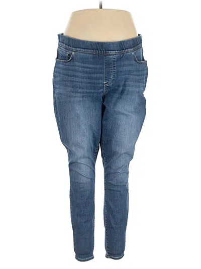 Pre-owned Levi Strauss Signature Jeggings In Blue