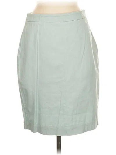 Pre-owned Cabi Formal Skirt In Green