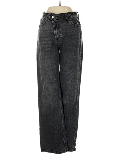 Pre-owned Abercrombie & Fitch Jeans In Gray