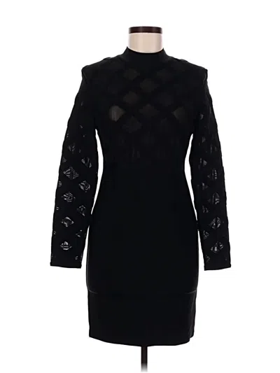 Pre-owned Bebe Cocktail Dress In Black