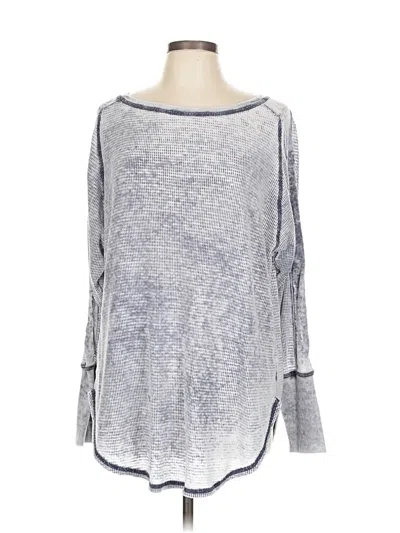 Pre-owned Treasure & Bond 3/4 Sleeve T-shirt In Silver