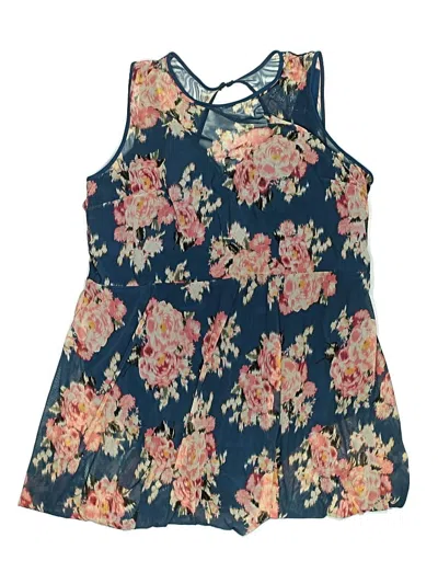 Pre-owned Torrid Swimsuit Cover Up In Blue