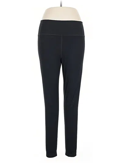 Pre-owned Girlfriend Collective Active Pants In Black