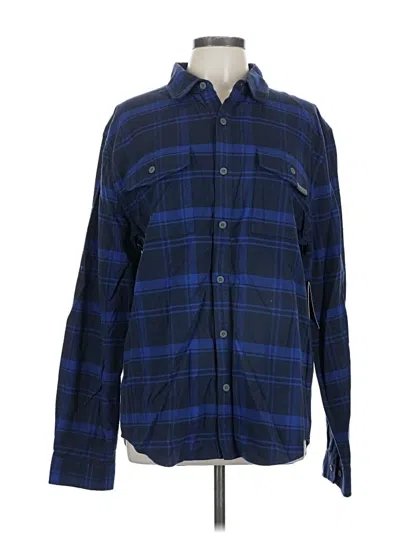 Assorted Brands Long Sleeve Button Down Shirt In Blue