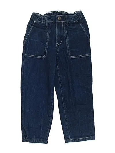 Pre-owned Crewcuts Kids' Jeans In Blue