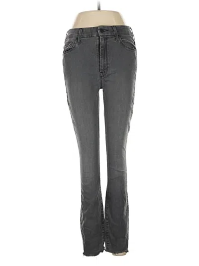 Pre-owned Mother Jeans In Gray