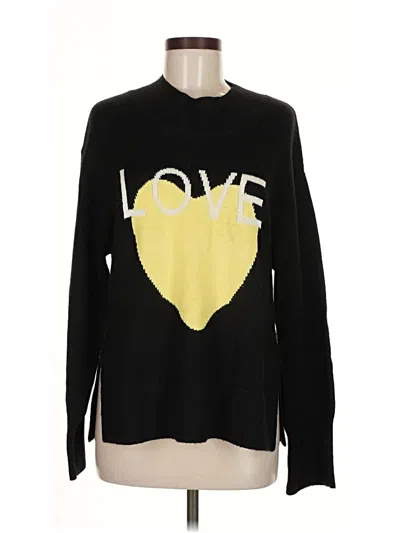 Pre-owned Victor Alfaro Collective Pullover Sweater In Black