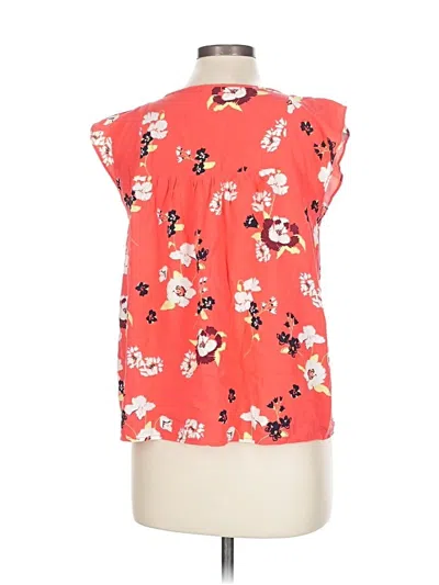 Pre-owned Gap Sleeveless Blouse In Red