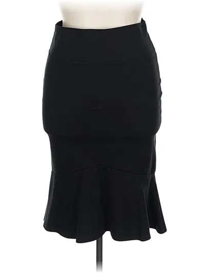 Pre-owned Hybrid & Company Formal Skirt In Black
