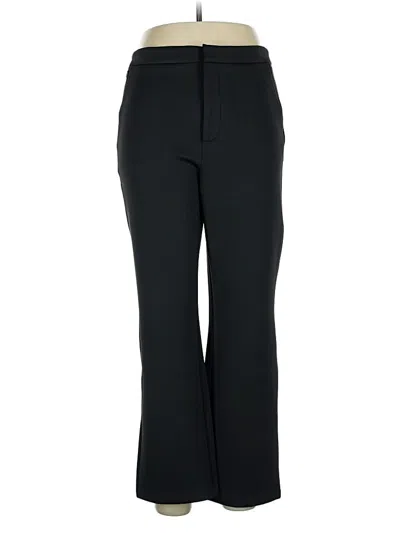 Pre-owned Good American Dress Pants In Black