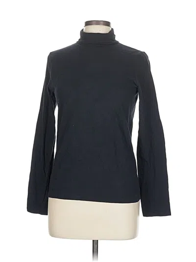 Pre-owned Everlane Long Sleeve Turtleneck In Black