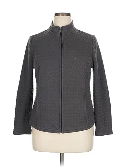 Pre-owned Kim Rogers Jacket In Gray