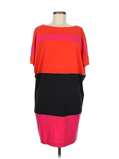 Pre-owned Muse Cocktail Dress In Orange