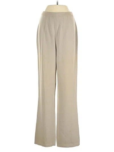 Pre-owned St John Casual Pants In Brown