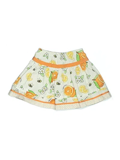Pre-owned Monnalisa Babies' Skirt In Yellow