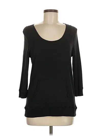 Pre-owned Talbots Pullover Sweater In Black