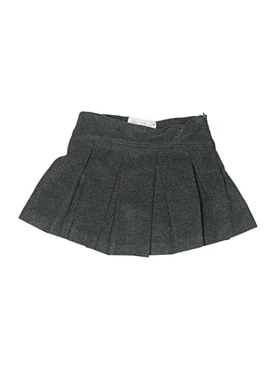 Pre-owned Zara Kids' Skirt In Gray
