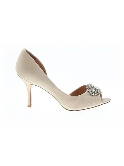 Pre-owned Badgley Mischka Heels In Gold