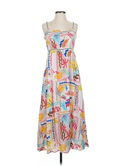 Pre-owned Blu Pepper Casual Dress In Pink