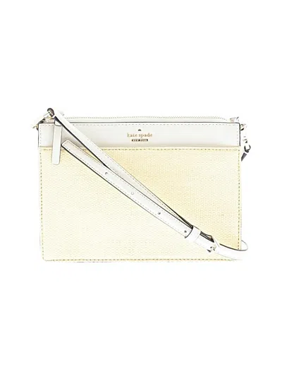 Pre-owned Kate Spade New York Crossbody Bag In White