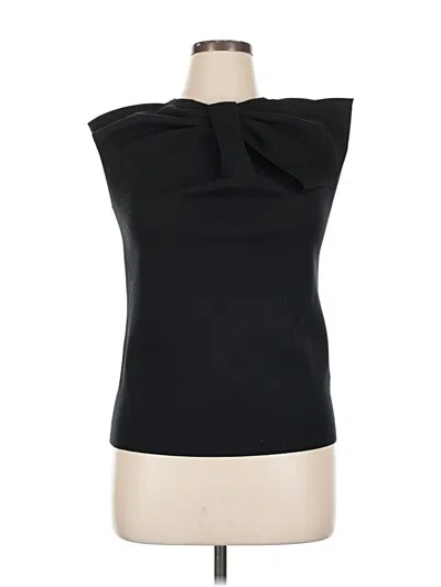 Pre-owned Emporio Armani Sleeveless Blouse In Black