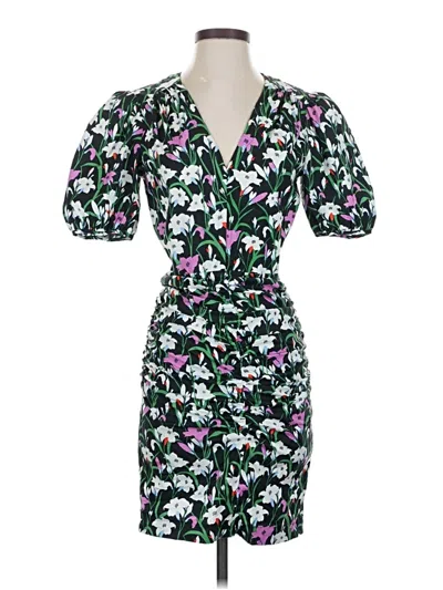 Pre-owned Veronica Beard Cocktail Dress In Green