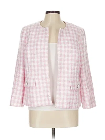 Pre-owned Kasper Blazer Jacket In Pink