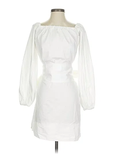 Pre-owned Alexis Cocktail Dress In White