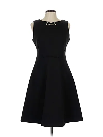 Pre-owned Ivanka Trump Cocktail Dress In Black