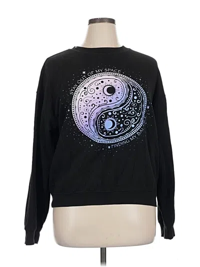 Pre-owned Wound Up Sweatshirt In Black