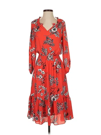 Pre-owned Talbots Casual Dress In Red