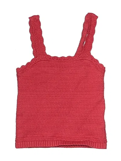 Pre-owned Abercrombie Kids' Sweater Vest In Red