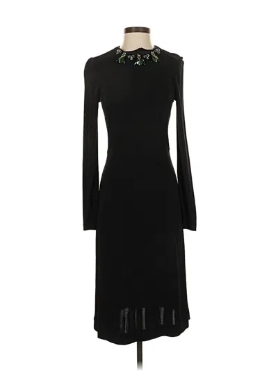 Pre-owned Tory Burch Cocktail Dress In Black