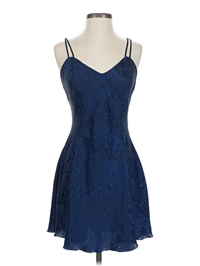 Pre-owned Victoria's Secret Cocktail Dress In Blue