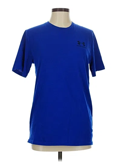 Pre-owned Under Armour Active T-shirt In Blue