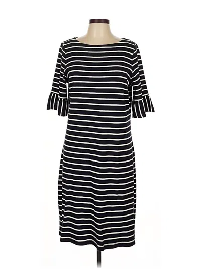 Pre-owned Talbots Casual Dress In Black