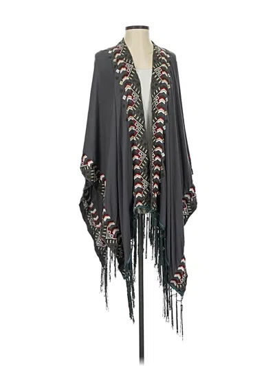 Pre-owned Pol Kimono In Gray